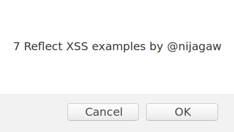 7 Reflected Cross-site Scripting (XSS) Examples